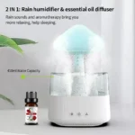 Household & Car USB Tabletop Cool Mist Humidifier with 7-color LED Night Light Aromatherapy Diffuser Portable Design - Image 5