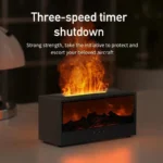 3D Flame Aromatherapy Diffuser – Essential Oil Humidifier with Remote - Image 2
