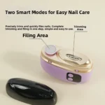 Electric Nail Clipper with Digital Display & Low-Noise Trimming - Image 6