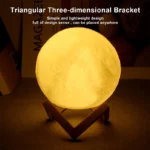 Moon Night Light LED – 3D Galaxy Moon Lamp for Kids Bedroom & Gift Decor - Image 7