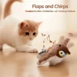 Flying Bird Cat Toy