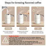 Electric Self Mixing Coffee Mug USB Rechargeable - Image 6