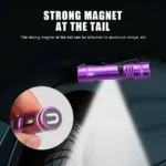 Rechargeable Mini Keychain Flashlight with Multi Modes - Image 4