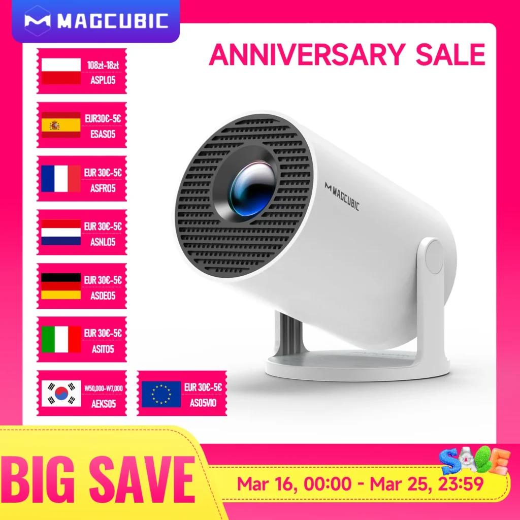 MAGCUBIC HY300 PRO Projector