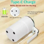 Electric Self Mixing Coffee Mug USB Rechargeable - Image 5