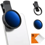 Anti-Glare Magnetic Phone Filter – K&F Concept 52mm CPL Clip-On Lens for Smartphones - Image 7