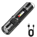 Rechargeable Mini Keychain Flashlight with Multi Modes - Image 8