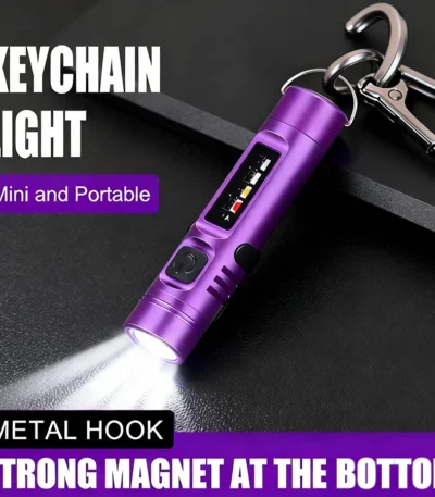 Rechargeable Mini Keychain Flashlight
