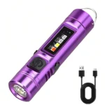 Rechargeable Mini Keychain Flashlight with Multi Modes - Image 11