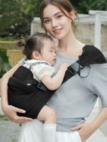 Baby Sling Carrier with Waist Support – Adjustable Seat - Image 2