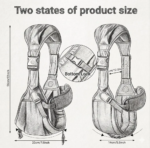 Baby Sling Carrier with Waist Support – Adjustable Seat - Image 6