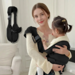 Baby Sling Carrier with Waist Support – Adjustable Seat - Image 8