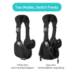 Baby Sling Carrier with Waist Support – Adjustable Seat - Image 5