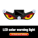Car Rear Window Dynamic LED Display – Vampire Devil Eye Emoji Panel, Auto Decorative Light - Image 13