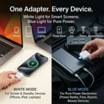 140W Physical Disconnect Battery Guard with Auto & Self Eject Charger, Smart Auto-Stop Charging Accessory for Mobile Devices, Anti-Overcharge Protection for Safe Overnight Charging, Universal Compatibility for Phones, Laptops, and Tablets, Ideal Mother's Day Gift - Image 10