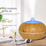 550ml Ultrasonic Aroma Diffuser with Remote Control, 7 LED Light Settings, Whisper-Quiet Operation for Sleep and Relaxation - Image 9