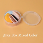 5/10Pcs Mini Finger Puff Foundation Small Air Cushion Powder Sponge Face Concealer BB Cream Cosmetic Applicator Makeup Tools - Image 28