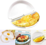 Microwave Omelet Maker Pan Egg-Omelette Maker Tray Egg-Cooker Poacher Kitchen Mold - Image 2