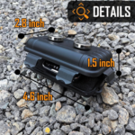 Magnetic Key Holder under Car,Weatherproof Magnetic Key Box under Car,Hide a Key Magnetic Key Box,Hidden Key Holder Magnetic Key Hider Outdoor 【Splash Resistant】 - Image 4