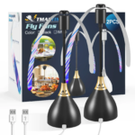 2/3Pcs Fly Fans for Tables Effective Fly Repellent Fan Keeps Flies Away with Soft Blades USB Picnic BBQ Party Fly Fans - Image 10