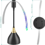 2/3Pcs Fly Fans for Tables Effective Fly Repellent Fan Keeps Flies Away with Soft Blades USB Picnic BBQ Party Fly Fans - Image 7