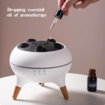 Dynamic Jellyfish Air Humidifier 250Ml Essential Oil Diffuser Remote Control Bedroom Humidifier with 7 Colorful Night Lights - Image 3