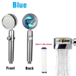 360 Degrees Rotation Turbo Fan Shower Head High Pressure Water Saving Spray Adjustable Showerhead Filters Bathroom Accessories - Image 9