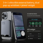 Magsafe Portable Charger, Ultra-Thin 5000/10000Mah Magnetic Wireless Charger, Compatible with Iphone 17/16/15/14/13 Pro Max, 20W PD Fast Charge - Image 9
