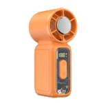 F711 Mini Portable Handheld Ice Fan High Speed 15000 RPM Turbo Fan 199 Adjustable Levels with Ice Cooling Mode Personal Fan for Summer Travel Outdoor Activities - Image 11