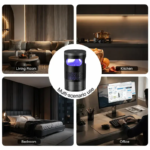 【Summervibes】Indoor Insect Trap - Effective Suction & UV Light Catcher for Mosquitoes, Fruit Flies, Gnats & Moths - Quiet & Non-Zapper for Home - Image 9