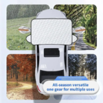 Sunshade Cover Car Windshield Snow Sun Shade Waterproof Protector Cover Car Front Windscreen Cover - Image 4