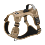 Dog Harness with Airtag Holder and Leash Set-Premium Oxford Breathable Material Durable Reflective Dog Harness and Leash Set (M) - Image 6