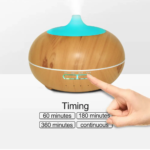 550ml Ultrasonic Aroma Diffuser with Remote Control, 7 LED Light Settings, Whisper-Quiet Operation for Sleep and Relaxation - Image 4