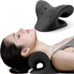Neck and Shoulder Relaxer Cervical Chiropractic Traction Device Advanced Cervical Traction Device Remedial Pillows - Image 2