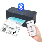 Wireless Bluetooth Thermal Shipping Label Printer 4X6 Support Android Mac Iphone Windows - Shipping Label Printer - Image 2