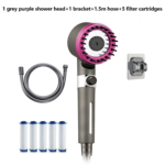 2026 New Ion Drops Shower Head, Complete Set,High-Pressure Shower Faucet with Multiple Spray Modes,Built-In Filter On/Off Switc - Image 8
