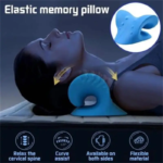 Neck and Shoulder Relaxer Cervical Chiropractic Traction Device Advanced Cervical Traction Device Remedial Pillows - Image 4