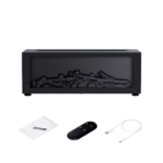 Air Humidifier Essential Oils Humidifiers Home Aroma Humidifier Flame Automatic Fragrance Diffuser with LED Light Remote Control - Image 8