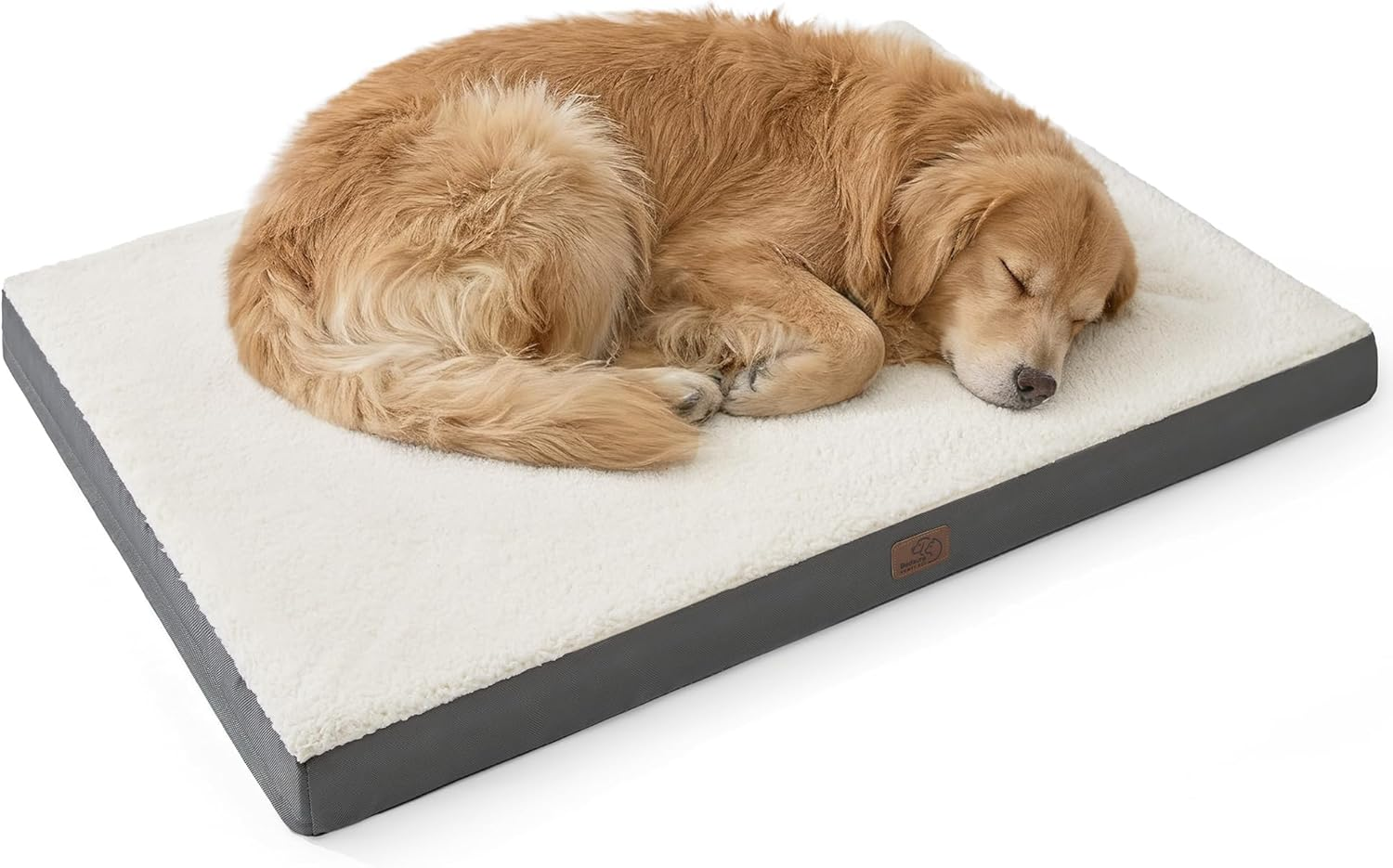 4c02c295342c98ef3d6566dc2b9e9803-1.png XL Dog Beds Large Sized Dog -Comfy Flat Extra Large Pet Beds with Removable Washable Cover, Orthopedic Egg Crate Foam Mat, Suitable for Pet up to 100 Lbs - Image 1