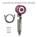2026 New Ion Drops Shower Head, Complete Set,High-Pressure Shower Faucet with Multiple Spray Modes,Built-In Filter On/Off Switc - Image 9