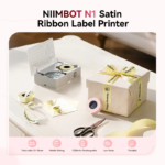 NIIMBOT N1 Ribbon & Tape Printer, Portable Label Maker Machine with Tape, Bluetooth Thermal Transfer Label Printer with Multiple Templates for Gift Wrapping, Wedding, Craft Work, Home Organization - Image 3