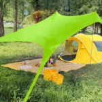 Beach Tent - Portable Sunshade Canopy - Outdoor Sunshade Tent with Sandbags - Sunshade Tent in Portable One-Piece Form - Available in Stock - Image 6