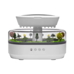 Raindrop Aroma Diffuser with White Noise Music & 7-Color Atmosphere Light, Ultrasonic Air Humidifier for Relaxation, Sleep & Hom