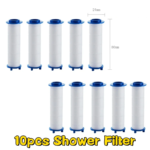 4 Modes Adjustable High Pressure Shower Head with Switch on off Button Sprayer Water Saving Shower Nozzle Filter for Bathroom