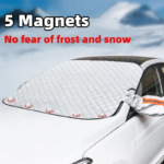 Sunshade Cover Car Windshield Snow Sun Shade Waterproof Protector Cover Car Front Windscreen Cover - Image 2