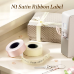 NIIMBOT N1 Ribbon & Tape Printer, Portable Label Maker Machine with Tape, Bluetooth Thermal Transfer Label Printer with Multiple Templates for Gift Wrapping, Wedding, Craft Work, Home Organization - Image 2