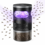 【Summervibes】Indoor Insect Trap - Effective Suction & UV Light Catcher for Mosquitoes, Fruit Flies, Gnats & Moths - Quiet & Non-Zapper for Home - Image 2