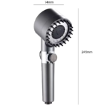 High Pressure Shower Head 4 Modes Adjustable Showerhead with Massage Brush Filters Water Saving Shower Bathroom Accessories - Image 8