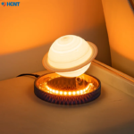 3D Levitating Saturn Lamp Floating Planet Lamp Magnetic Levitation Desk Light with Luminous Base Unique Home Decor for Office Gi - Image 3