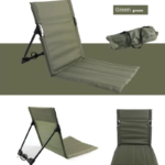 Foldable Beach Chair a Portable Leisure Lounger and Outdoor Camping Chair with Backrest a Reinforced Durable Lawn Chair the Ideal Choice for Sunbathing in the Courtyard Garden or by the Poolside - Image 8